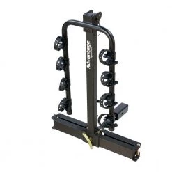 Advantage SportsRack GlideAWAY2 Deluxe Hitch Mounted 4 Bike Rack -Automotive Sales advantage sportsrack bike racks 2110 31 1000