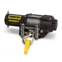 Champion Power Equipment 3000 lbs. Winch Kit 7 Champion Power Equipment 3000 lbs. Winch Kit -Automotive Sales champion power equipment winches 13004 4f 1000