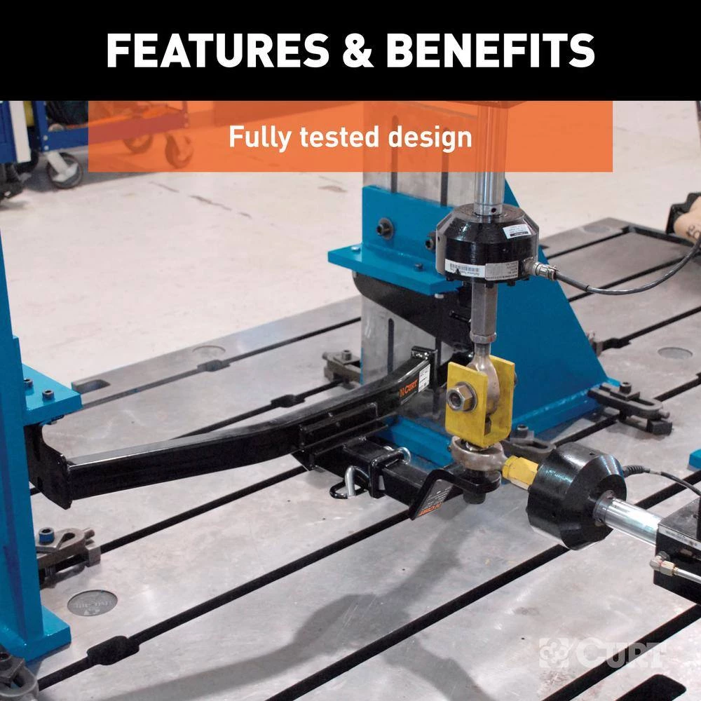 CURT Class 3 Trailer Hitch, 2" Receiver, Select Chevrolet Traverse, Buick Enclave, Towing Draw Bar 8 CURT Class 3 Trailer Hitch, 2" Receiver, Select Chevrolet Traverse, Buick Enclave, Towing Draw Bar - Image 6