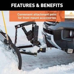 CURT 2" Front Receiver Hitch, Select Ram 1500 -Automotive Sales curt other auto parts 31090 76 1000