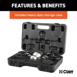 CURT OEM Puck System 2-5/16 in. Gooseneck Kit, Chevrolet, Ford, GMC, Nissan (38K) -Automotive Sales curt other auto parts 60639 76 1000