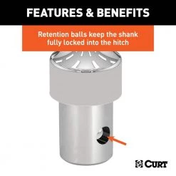 CURT OEM Puck System 2-5/16 in. Gooseneck Kit, Chevrolet, Ford, GMC, Nissan (38K) -Automotive Sales curt other auto parts 60639 fa 1000