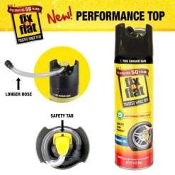 Fix-A-Flat 20 oz. Eco-Friendly Tire Inflator 9 Fix-A-Flat 20 oz. Eco-Friendly Tire Inflator -Automotive Sales fix a flat other tire accessories s60430 c3 1000