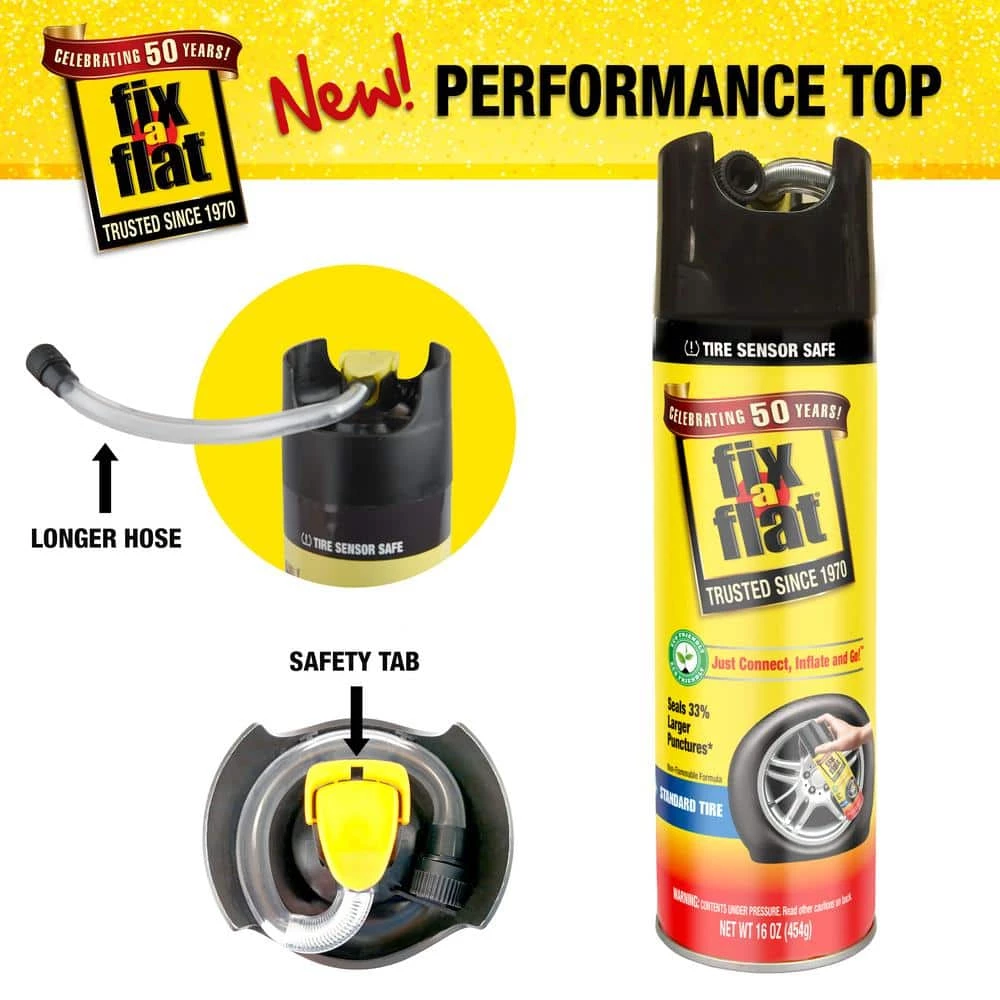 Fix-A-Flat 20 oz. Eco-Friendly Tire Inflator 4 Fix-A-Flat 20 oz. Eco-Friendly Tire Inflator - Image 3