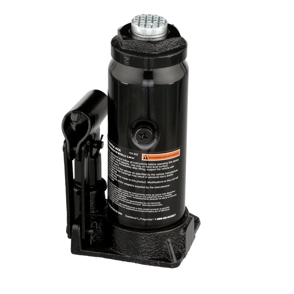 Husky 6-Ton Hydraulic Bottle Jack 7 Husky 6-Ton Hydraulic Bottle Jack - Image 5