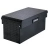 Husky 40.8 in. Matte Black Aluminum Full Size Chest Truck Tool Box -Automotive Sales husky chest truck tool boxes 102400 53 01 64 1000
