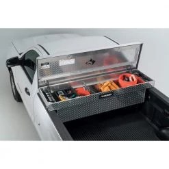 Husky 71.36 in. Diamond Plate Aluminum Full Size Crossbed Truck Tool Box 18 Husky 71.36 in. Diamond Plate Aluminum Full Size Crossbed Truck Tool Box -Automotive Sales husky crossover truck tool boxes 102100 9 01 fa 1000
