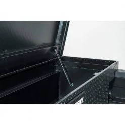 Husky 61.86 in. Matte Black Aluminum Low Profile Mid-Size Crossbed Truck Tool Box -Automotive Sales husky crossover truck tool boxes 102102 53 01 1f 1000