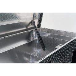 Husky 61.86 in. Diamond Plate Aluminum Low Profile Mid-Size Crossbed Truck Tool Box -Automotive Sales husky crossover truck tool boxes 102102 9 01 4f 1000