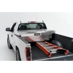 Husky 61.86 in. Diamond Plate Aluminum Low Profile Mid-Size Crossbed Truck Tool Box -Automotive Sales husky crossover truck tool boxes 102102 9 01 76 1000