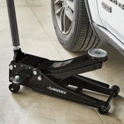 Husky 3-Ton Low Profile Floor Jack with Quick Lift -Automotive Sales husky floor jacks hd00120 th 40 1000