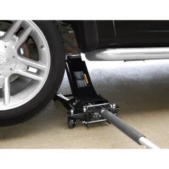 Husky 3-Ton Low Profile Floor Jack with Quick Lift and Jack Stand Pair -Automotive Sales husky jack stands hd00120 bd 44 1000