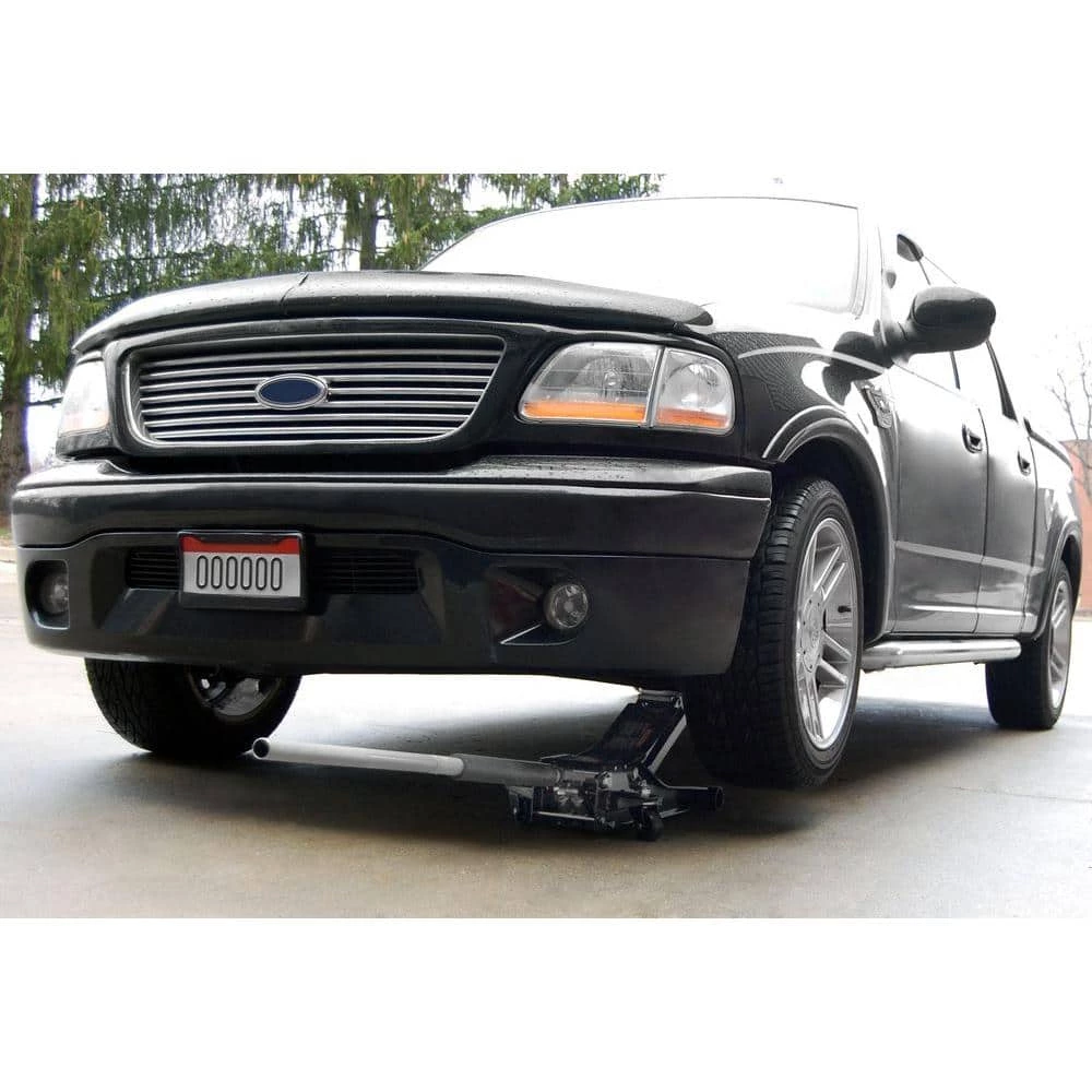 Husky 3-Ton Low Profile Floor Jack with Quick Lift with 12 in. 4 Pocket Zippered Tool Bag 10 Husky 3-Ton Low Profile Floor Jack with Quick Lift with 12 in. 4 Pocket Zippered Tool Bag - Image 8