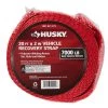 Husky 20 ft. Vehicle Recovery Strap -Automotive Sales husky tow ropes cables chains 59924 64 1000