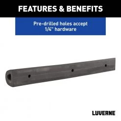 Luverne 20 in. Universal Rubber Bumper Strip -Automotive Sales luverne other auto parts 2090616 44 1000