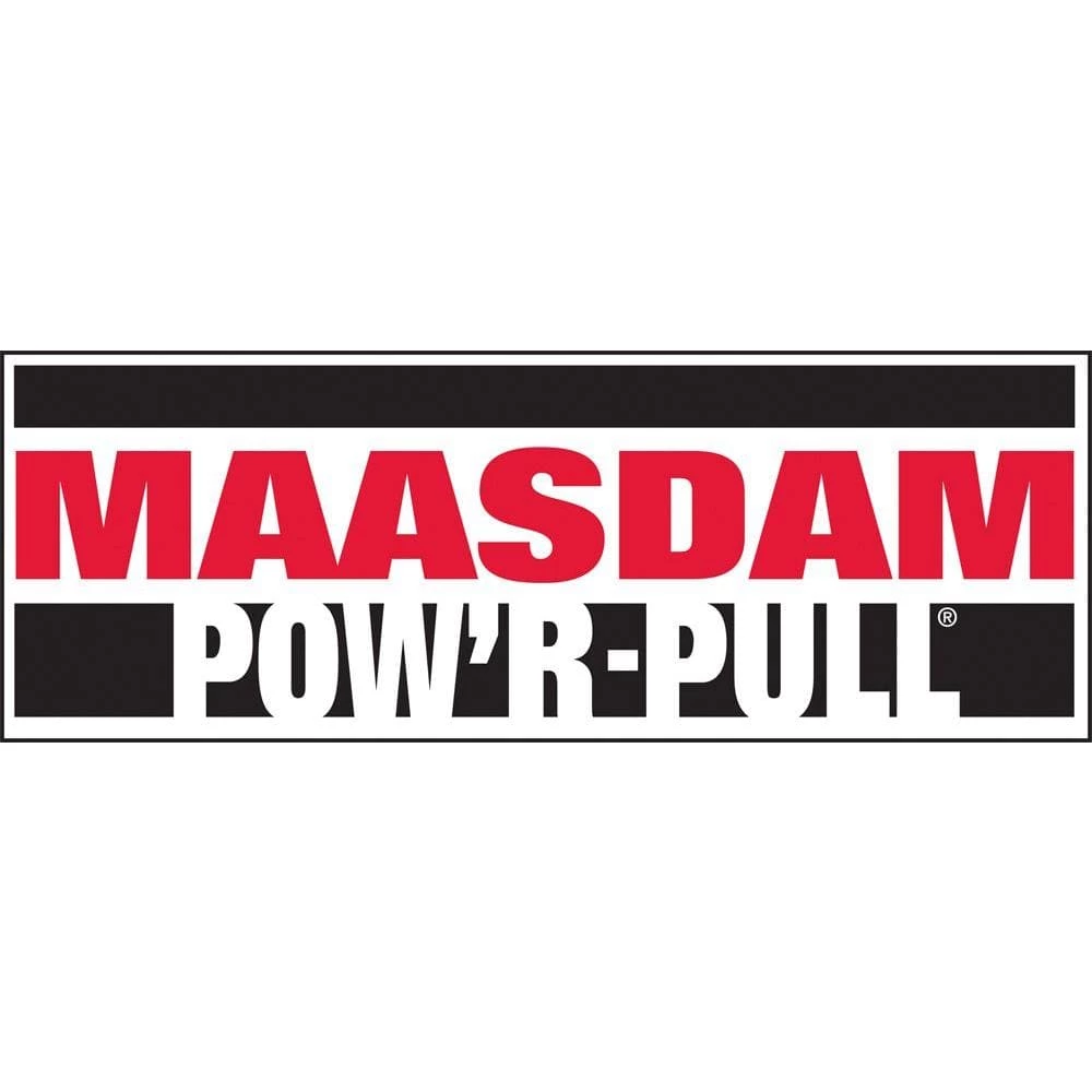 Maasdam 2,000 lb. 1-Ton Capacity 12 ft. Max Lift 15:1 Leverage Winch Puller Come Along Tool with 12 ft. of Cable Included 4 Maasdam 2,000 lb. 1-Ton Capacity 12 ft. Max Lift 15:1 Leverage Winch Puller Come Along Tool with 12 ft. of Cable Included - Image 3