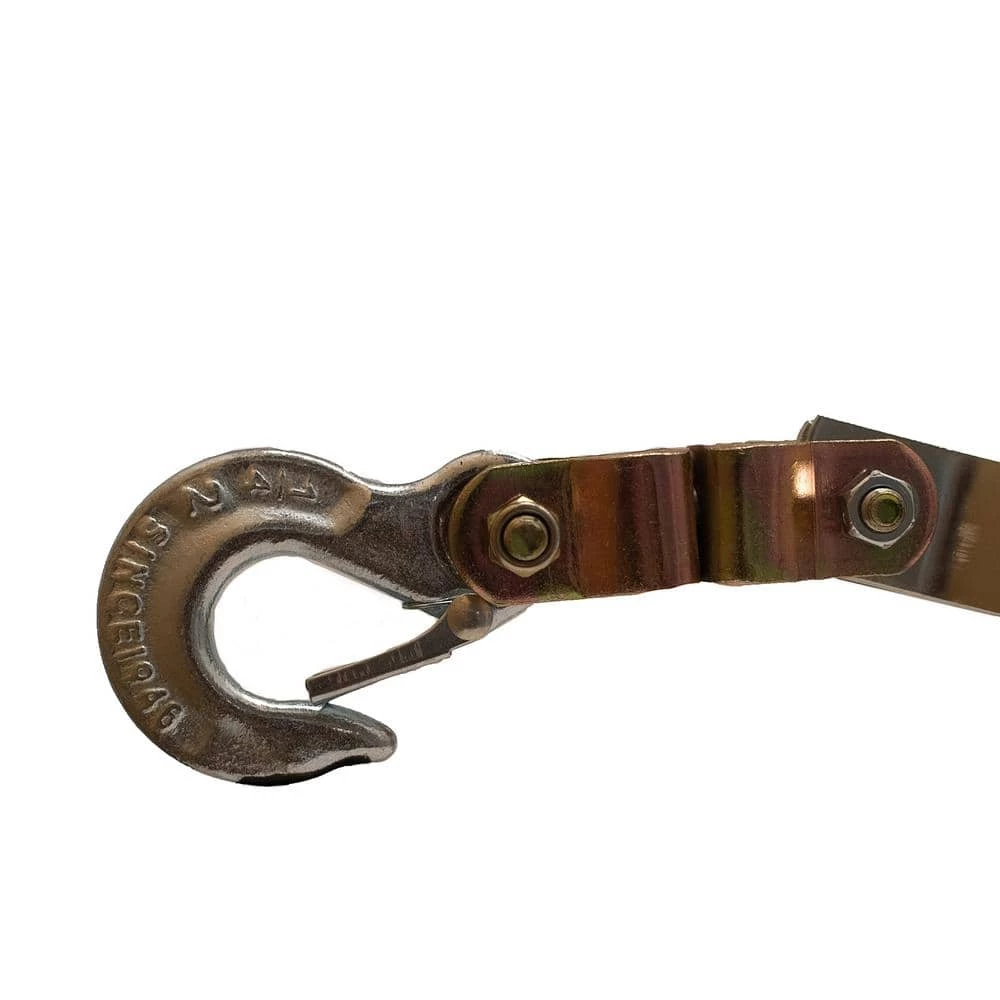 Maasdam 2,000 lb. 1-Ton Capacity 12 ft. Max Lift 15:1 Leverage Winch Puller Come Along Tool with 12 ft. of Cable Included 8 Maasdam 2,000 lb. 1-Ton Capacity 12 ft. Max Lift 15:1 Leverage Winch Puller Come Along Tool with 12 ft. of Cable Included - Image 7