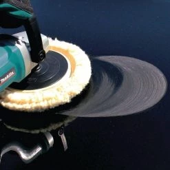 Makita 7 in. Hook and Loop Compounding Pad -Automotive Sales makita car detailing supplies 192629 7 31 1000