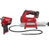 Milwaukee M12 12V Li-Ion Cordless Grease Gun Kit with Stubby 3/8 in. Impact Wrench, One 3.0 Ah Battery, Charger and Tool Bag 2 Milwaukee M12 12V Li-Ion Cordless Grease Gun Kit with Stubby 3/8 in. Impact Wrench, One 3.0 Ah Battery, Charger and Tool Bag -Automotive Sales milwaukee grease guns 2446 21xc 2554 20 64 1000
