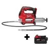 Milwaukee M18 18V Lithium-Ion Cordless Grease Gun 2-Speed W/ M18 5.0 Ah Battery -Automotive Sales milwaukee grease guns 2646 20 48 11 1850 64 1000