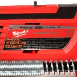 Milwaukee M18 18V Lithium-Ion Cordless Grease Gun 2-Speed with (1) 1.5Ah Batteries, Charger, Tool Bag -Automotive Sales milwaukee grease guns 2646 21ct 4f 1000