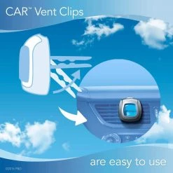 Febreze 0.06 oz. Linen and Sky Car Vent Clip Air Freshener -Automotive Sales n a febreze car air fresheners 003700094726 44 1000