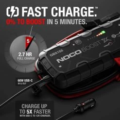 NOCO Boost X 12-Volt 4250 Amp Lithium Jump Starter -Automotive Sales noco jump starters gbx155 4f 1000
