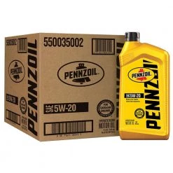Pennzoil SAE 5W-20 Motor Oil 1 Qt. -Automotive Sales pennzoil motor oil 550035002 c3 1000