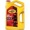 Pennzoil High Mileage SAE 5W-30 Synthetic Blend Motor Oil 5 Qt. -Automotive Sales pennzoil motor oil 550045218 64 1000