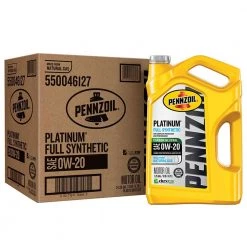 Pennzoil Platinum SAE 0W-20 Full Synthetic Motor Oil 5 Qt. 11 Pennzoil Platinum SAE 0W-20 Full Synthetic Motor Oil 5 Qt. -Automotive Sales pennzoil motor oil 550046127 c3 1000