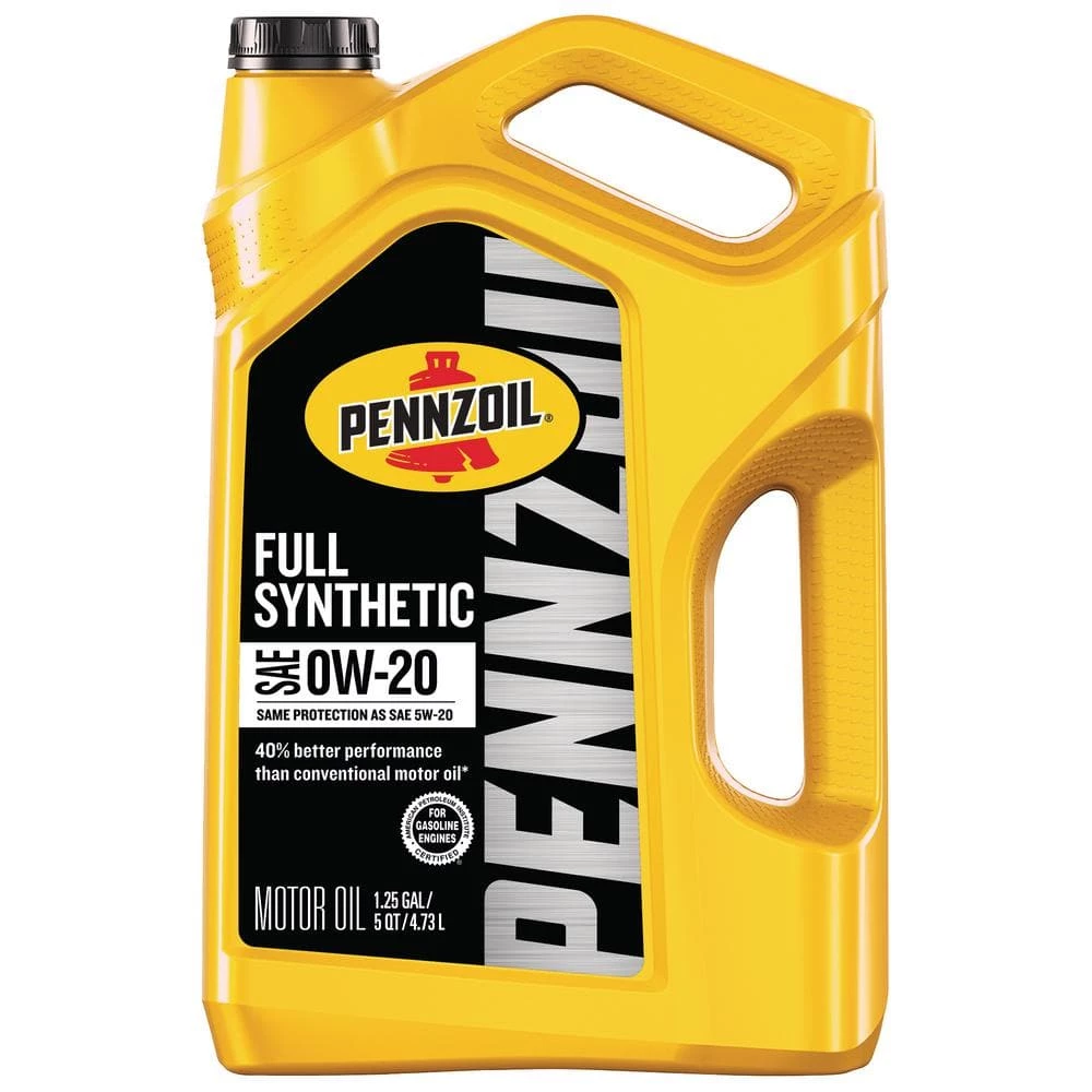 Pennzoil Full Synthetic Motor Oil SAE 0W-20 Motor Oil 5 Qt. 3 Pennzoil Full Synthetic Motor Oil SAE 0W-20 Motor Oil 5 Qt.