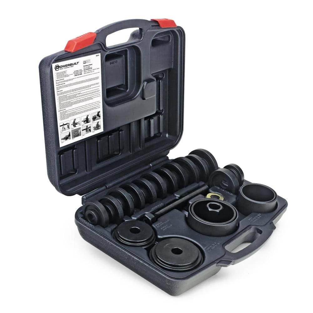 Powerbuilt 23-Piece Front Wheel Drive Bearing Remover and Installer Kit 4 Powerbuilt 23-Piece Front Wheel Drive Bearing Remover and Installer Kit - Image 2
