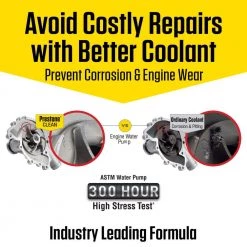 Prestone All Vehicles - 10yr/300k mi- Antifreeze+Coolant (1 Gal - Concentrate) -Automotive Sales prestone car cleaners chemicals af2000 1f 1000