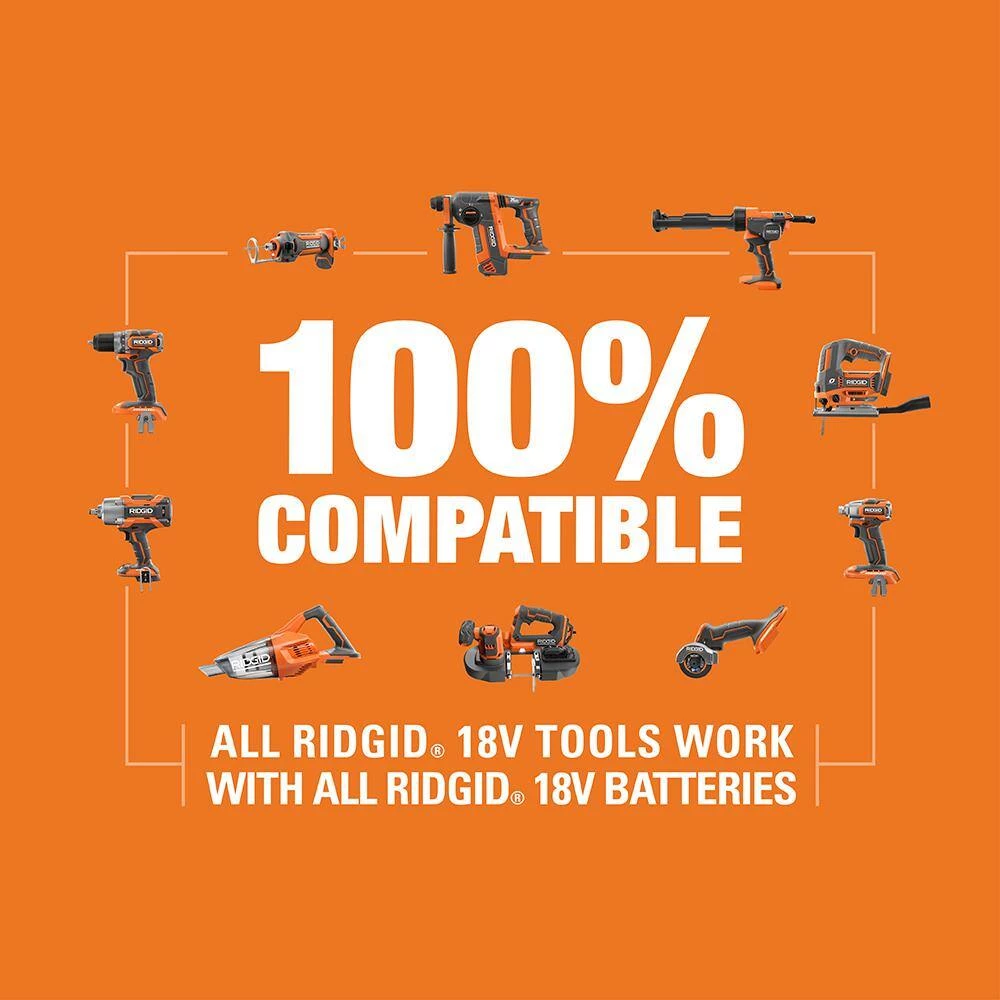 RIDGID 18V Cordless Grease Gun with 18V Lithium-Ion 4.0 Ah Battery 14 RIDGID 18V Cordless Grease Gun with 18V Lithium-Ion 4.0 Ah Battery - Image 12