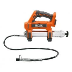 RIDGID 18V Cordless Grease Gun with (2) 4.0 Ah Batteries, 18V Charger, and Bag -Automotive Sales ridgid grease guns r860445b ac93044sbn a0 1000