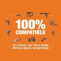 RIDGID 18V Cordless Grease Gun with (2) 4.0 Ah Batteries, 18V Charger, and Bag -Automotive Sales ridgid grease guns r860445b ac93044sbn d4 1000