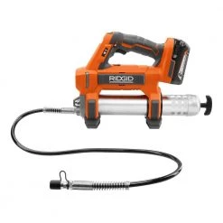 RIDGID 18V Cordless Grease Gun Kit with (1) 2.0 Ah Battery and Charger -Automotive Sales ridgid grease guns r860445kn a0 1000