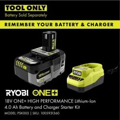 RYOBI ONE+ 18V 800-Watt Max 12V Automotive Power Inverter with Dual USB Ports -Automotive Sales ryobi car power inverters ryi8030avnm c3 1000