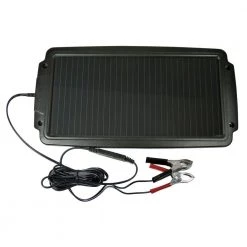 Schumacher Electric Schumacher Automotive 12-Volt Portable Solar Battery Charger and Maintainer with Quick-Connect Clamps -Automotive Sales schumacher electric car battery chargers sp 200 1f 1000