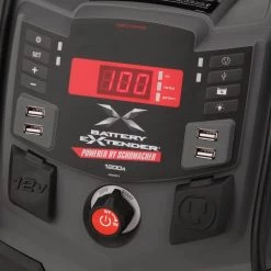 Schumacher Electric Schumacher Pro Automotive 12-Volt 1200 Peak Amp Jump Starter and Portable Power Station with 100-PSI Air Compressor -Automotive Sales schumacher electric jump starters spr1631 1d 1000