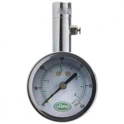 Slime 5-60 psi Chrome Dial Gauge