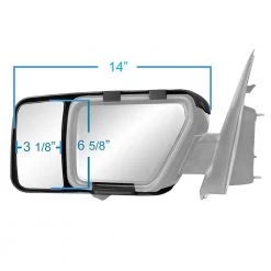 Snap & Zap K Source, Towing Mirror for 2021-UP Ford F150 12 Snap & Zap K Source, Towing Mirror for 2021-UP Ford F150 -Automotive Sales snap zap auto body parts 81860 44 1000