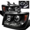 Spyder Auto Chevy Suburban 1500/2500 07-14 / Chevy Tahoe 07-14 / Avalanche 07-14 Projector Headlights - LED Halo - Black 1 Spyder Auto Chevy Suburban 1500/2500 07-14 / Chevy Tahoe 07-14 / Avalanche 07-14 Projector Headlights - LED Halo - Black -Automotive Sales spyder auto car lights 5009647 64 1000