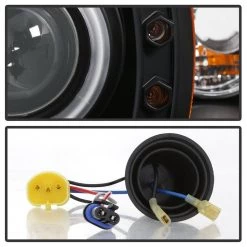 Spyder Auto Dodge Ram 1500 94-01 / Ram 2500/3500 94-02 / 99-01 Ram Sport - Projector Headlights - CCFL Halo - Black -Automotive Sales spyder auto car lights 5010063 1f 1000