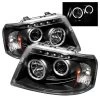 Spyder Auto Ford Expedition 03-06 Projector Headlights - LED Halo - LED ( Replaceable LEDs ) - Black -Automotive Sales spyder auto car lights 5010117 64 1000