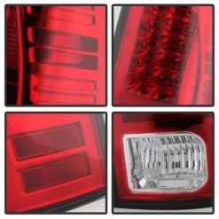 Spyder Auto Dodge Ram 1500 13-18 / Ram 2500/3500 13-18 LED Tail Lights -( Not Compatible With Incandescent Model ) - Red Clear -Automotive Sales spyder auto car lights 5077547 1f 1000