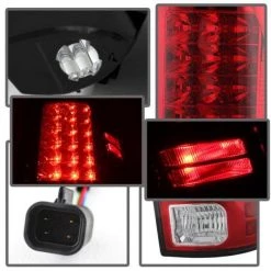 Spyder Auto Dodge Ram 1500 13-18 / Ram 2500/3500 13-18 LED Tail Lights -( Not Compatible With Incandescent Model ) - Red Clear -Automotive Sales spyder auto car lights 5077547 fa 1000