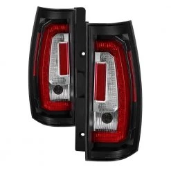 Spyder Auto Chevy Suburban/Tahoe 07-14 / GMC Yukon/Yukon Denali 07-14 Version 2 - Light Bar LED Tail Lights - Black