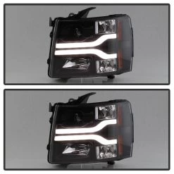 Spyder Auto Chevy Silverado 1500 07-13 / 2500HD/3500HD 07-14 Version 3 Projector Headlights - LED DRL - Black 13 Spyder Auto Chevy Silverado 1500 07-13 / 2500HD/3500HD 07-14 Version 3 Projector Headlights - LED DRL - Black -Automotive Sales spyder auto car lights 5083609 66 1000