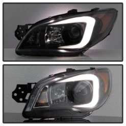 Spyder Auto Subaru impreza WRX 2006-2007 Projector Headlights - Xenon/HID Model Only- Light Bar DRL - Black -Automotive Sales spyder auto car lights 5083913 66 1000
